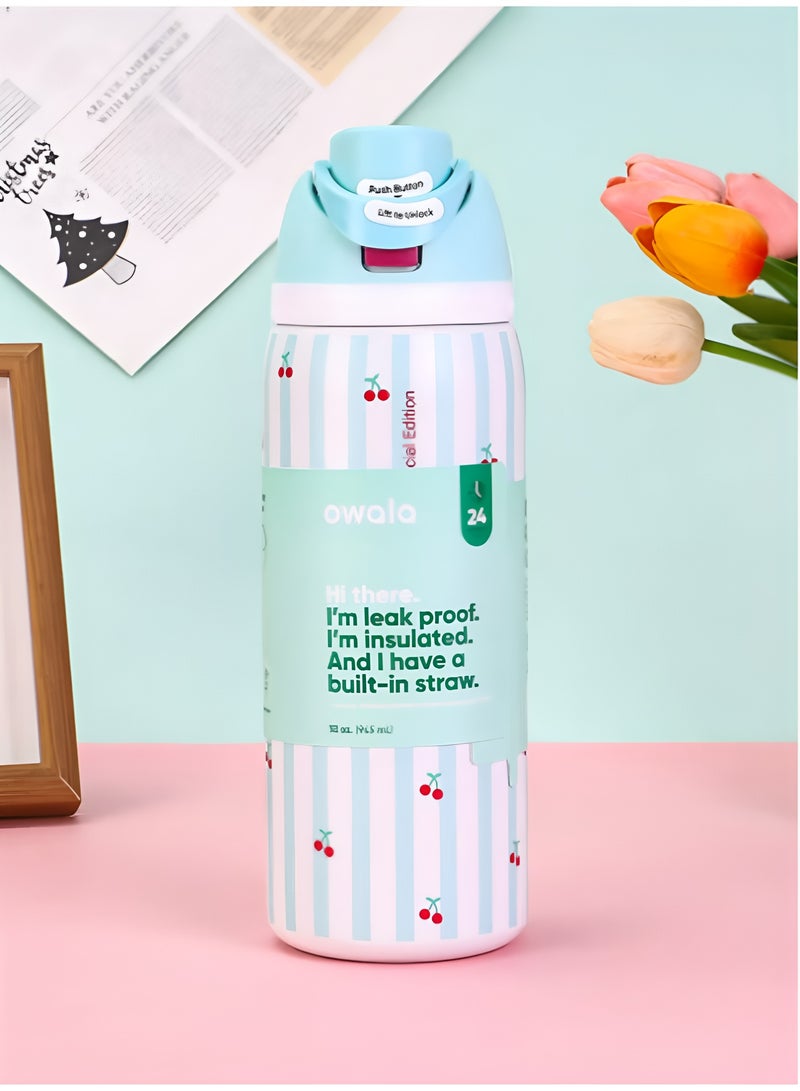 Owala （32OZ）Freesip Insulated Stainless Steel Water Bottle With Straw For Sports And Travel, Bpa-Free, LIMITED EDITION Birthday Bash - Image 1